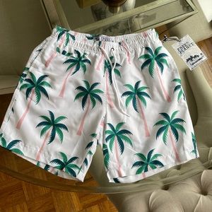 💥NWT 🌴Palm tree 🌴🏝 Swim trunks/shorts